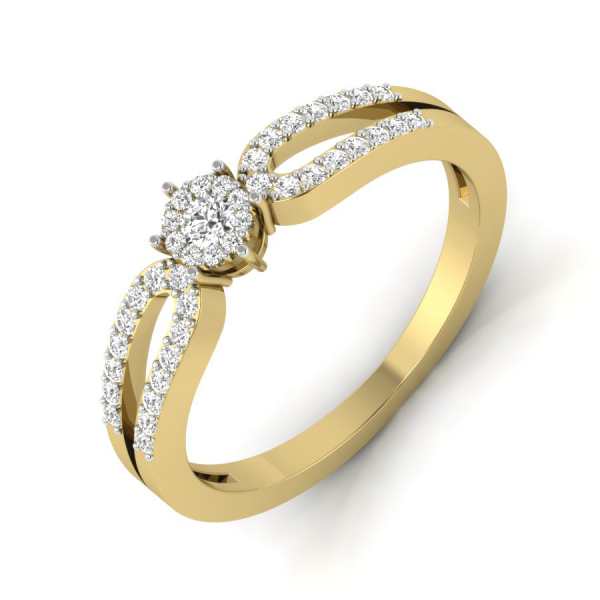 Dazzling Two Layered Ring